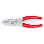 GEARWRENCH 6.5 in. Slip Joint Pliers with Shear-Style Wire Cutter and Dipped Grips thumbnail 1