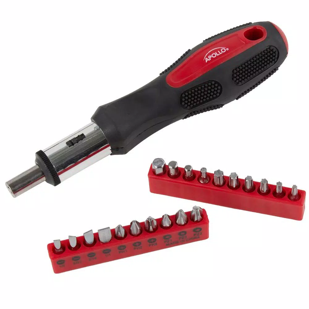 Apollo 144-Piece Home Tool Kit with Blow Molded Carrying Case