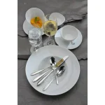 Oneida Mascagni 18/10 Stainless Steel Teaspoons, European Size (Set of 12) thumbnail 7