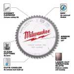 Milwaukee 8-1/4" 50T Carbide Metal & Stainless Steel Circular Saw Blade thumbnail 3