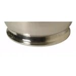 Unbranded 21.50 in. Stainless Steel Double Wall Insulated Round Beverage Tub with Handles thumbnail 2