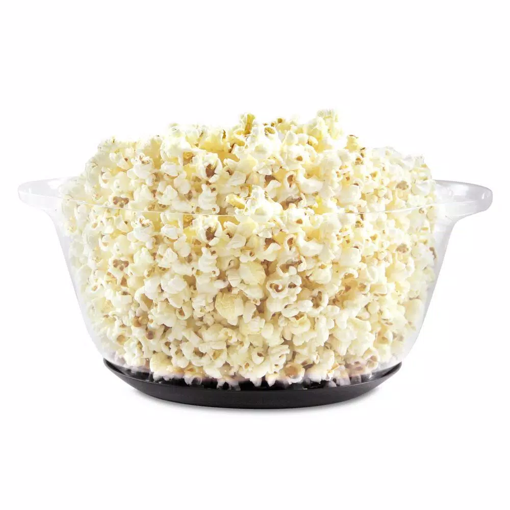 West Bend Stir Crazy Electric Hot Oil Popcorn Popper, 6 oz. Capacity, Black