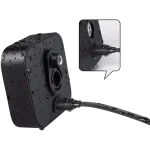Wasserstein Weatherproof Power Cable for Blink Outdoor, XT and XT2 Cameras - 16 ft. (2-Pack, Black) thumbnail 4
