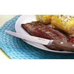 Outset Curtis Lloyd 6-Piece Forged Stainless Steel Steak Knife Set with Rosewood Handles thumbnail 4