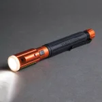 Klein Tools Inspection Penlight with Laser, 45 Lumens, LED, Orange/Black thumbnail 4