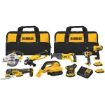 DEWALT 20V MAX Cordless 8-Tool Combo Kit with (2) 2.0Ah Batteries & Charger thumbnail 1