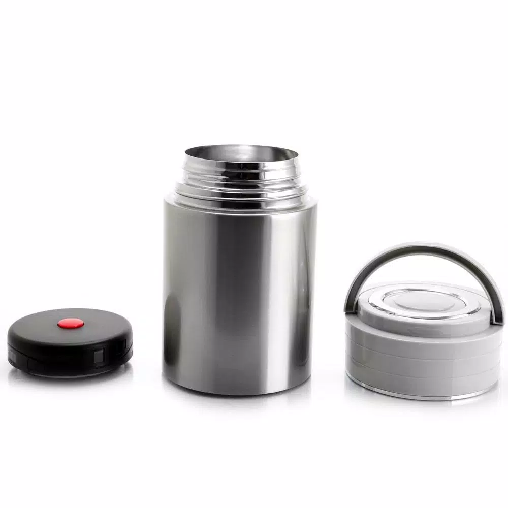 Better Chef 27 oz. Vacuum Insulated Wide Mouth Food Jar, Stainless Steel
