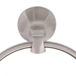 Delta Mandara 3-Piece Brushed Nickel Bath Hardware Set with Towel Bar, Toilet Paper Holder and Towel Ring thumbnail 6