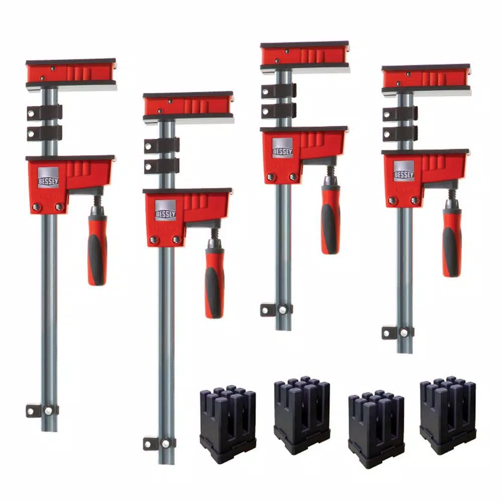 Bessey K BODY REVOlution Framing Kit with KRE3.524, KRE3.540, and 4 KP Blocks
