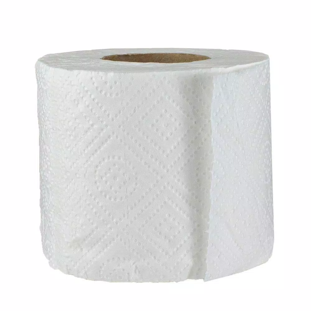 Northlight Plush 2-Ply White Toilet Paper Rolls, Individually Wrapped, 80 Count Bulk Pack