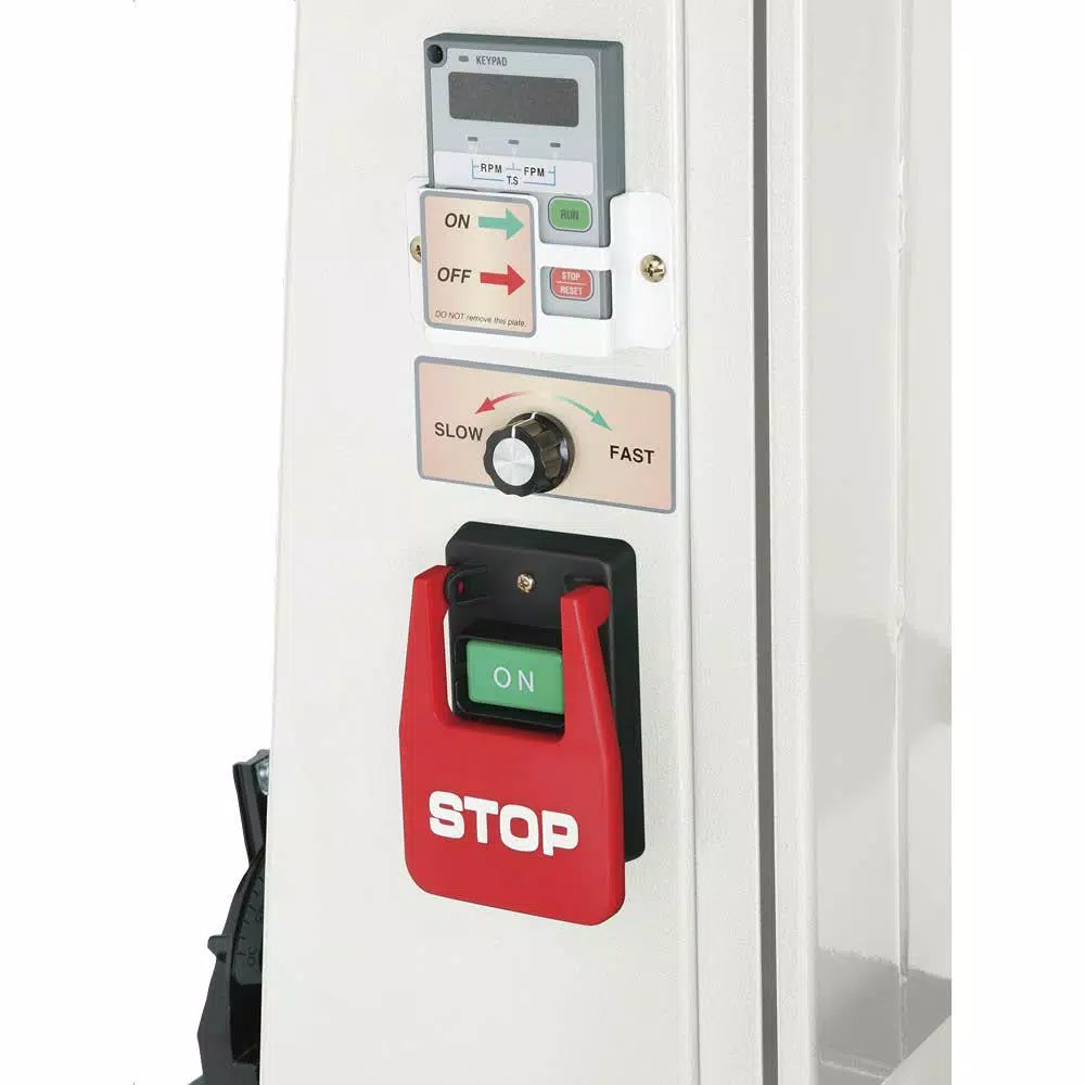 Shop Fox 18 in. Vertical Wood and Metal Bandsaw with VFD Variable Speed Control