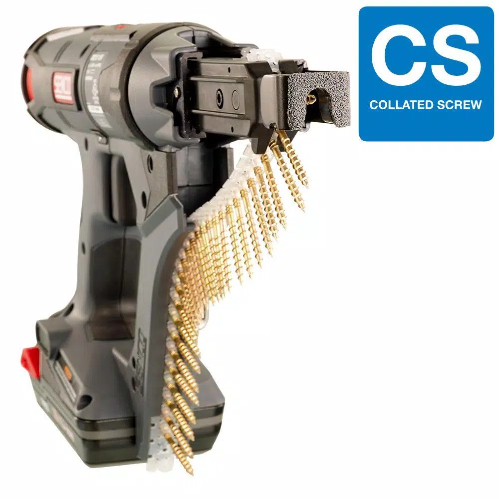 Senco DS212 18V Cordless Brushless Screw Gun with 2 Batteries and Charger