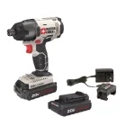 Porter-Cable 20V MAX Lithium-Ion Cordless 1/4 in. Hex Impact Driver Kit with 2 1.3 Ah Batteries and Charger thumbnail 1