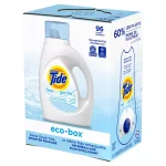 Tide Free & Gentle Liquid Laundry Detergent HE Eco Box, 105 oz (96 Loads) thumbnail 1