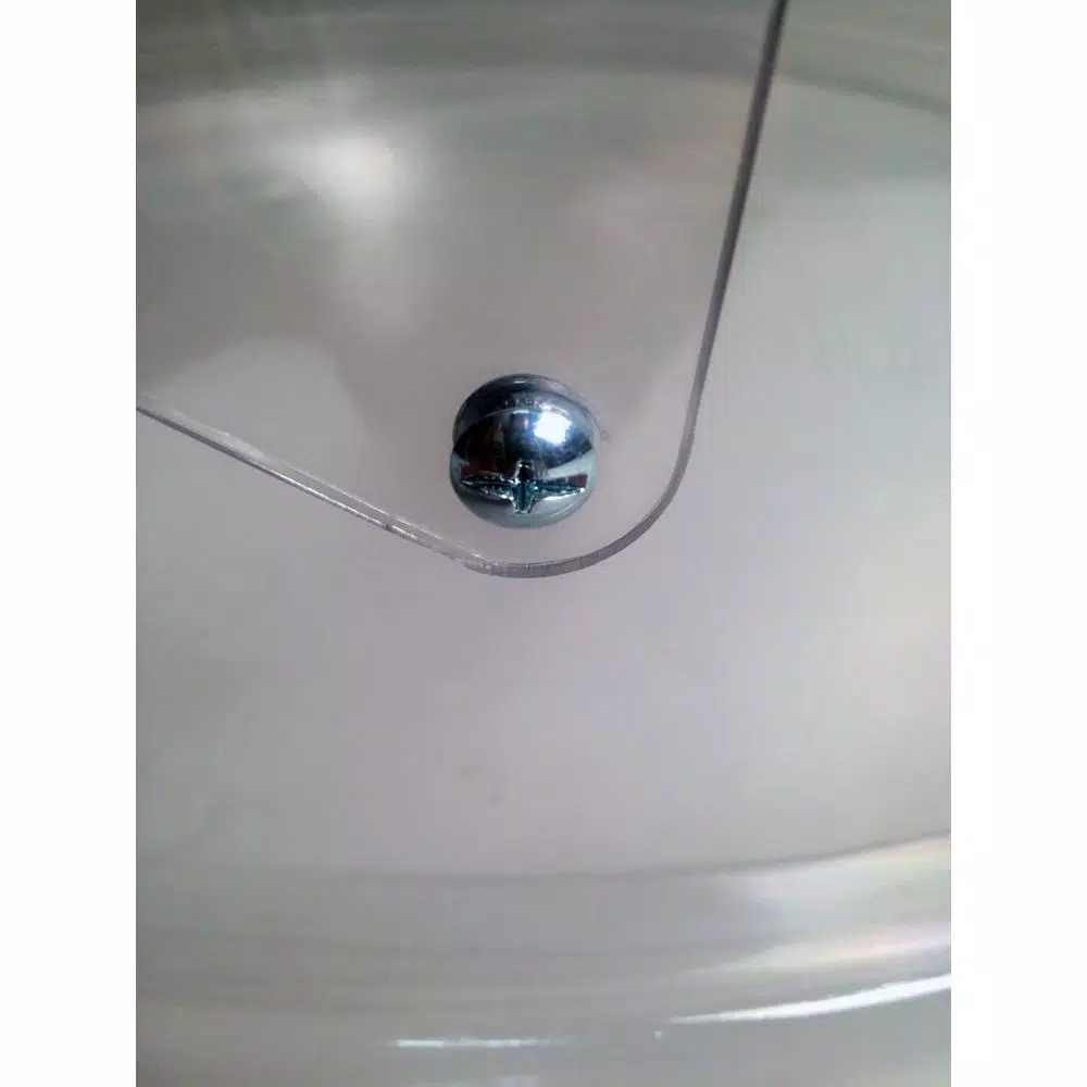 Paragon #7901 Roll-Top Clear Polycarbonate Bubble for 25-26 in. Cotton Candy Machines