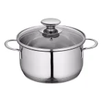 Frieling Küchenprofi 1.6 qt. Stainless Steel Stock Pot with Vented Glass Lid thumbnail 1