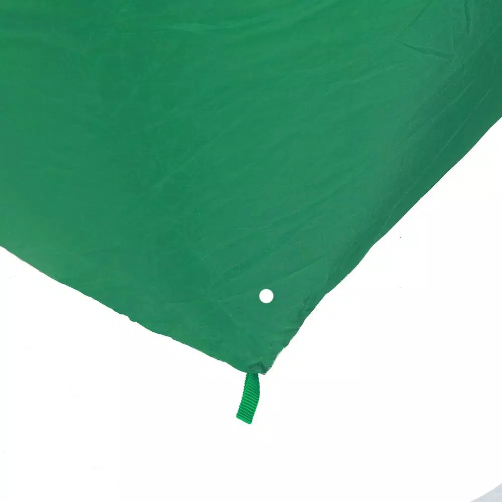 Luxen Home 9 ft. Santa in Hot Air Balloon Inflatable with LED Lights