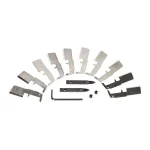 Milwaukee 48-25-5350 Switchblade 2-9/16 in. High Speed Steel Auger Bit Replacement Kit (10-Blade Set) thumbnail 1