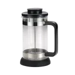 BonJour Coffee & Tea Riviera 8-Cup French Press with Coaster and Scoop, Black thumbnail 1