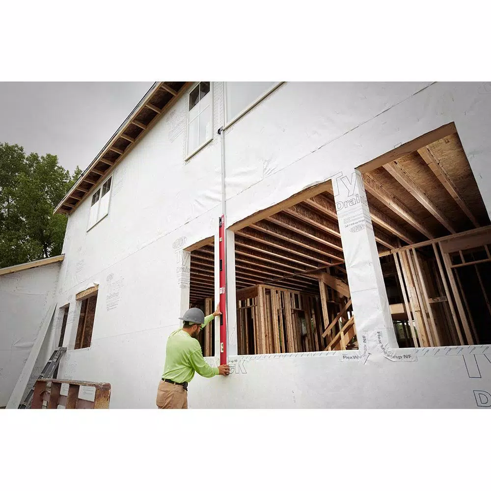 Milwaukee REDSTICK 78 in. to 144 in. Expandable Box Beam Level