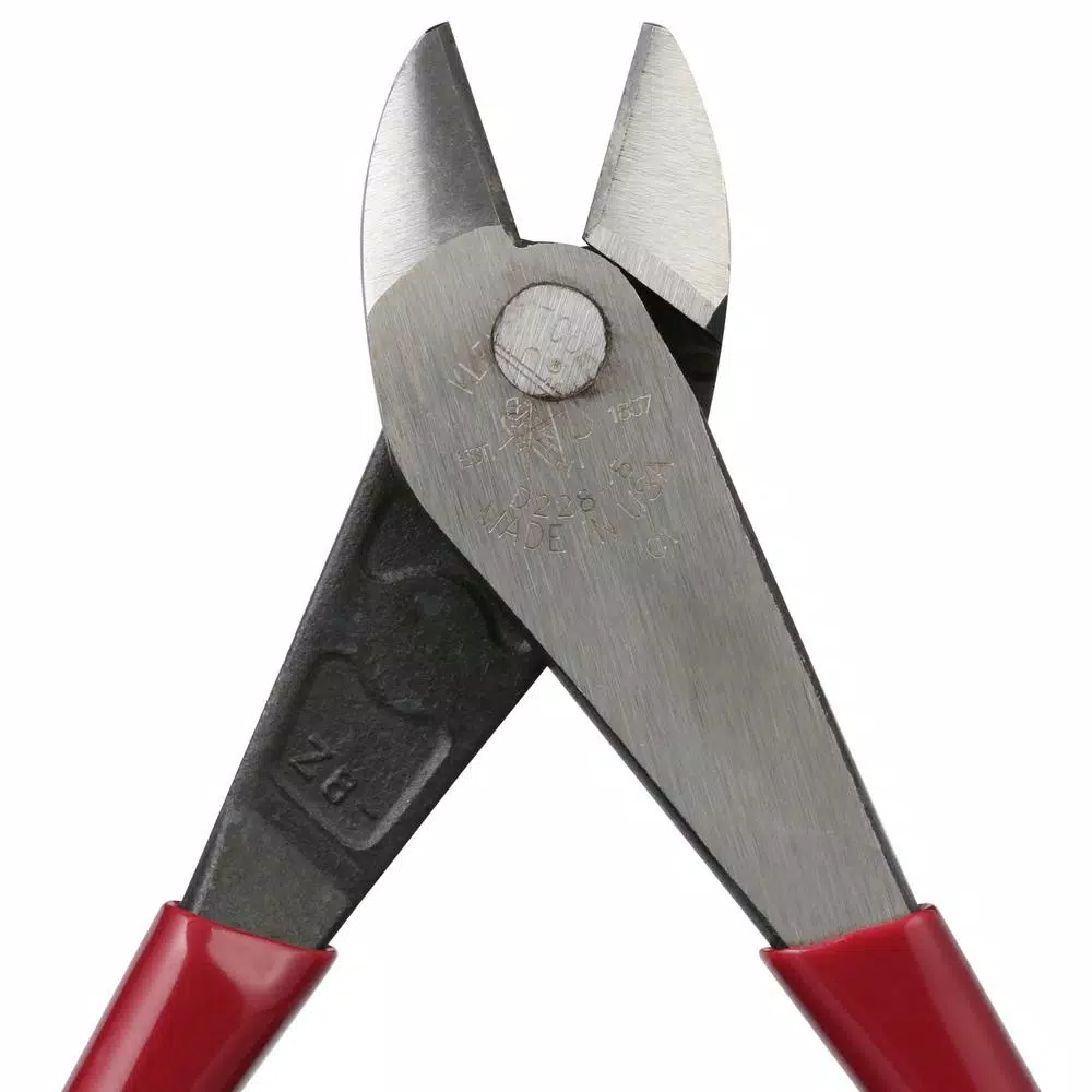 Klein Tools 8 in. Diagonal Cutting Pliers with High-Leverage Design