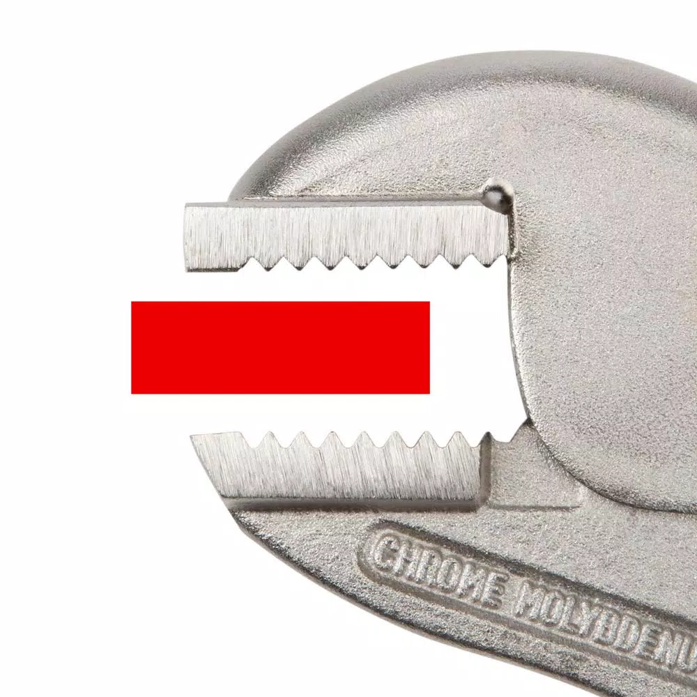 TEKTON 10 in. Straight Jaw Locking Pliers with Chrome Molybdenum Jaws