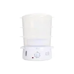 Rosewill 9.5 Qt. White Food Steamer and Rice Cooker, 800W with 3-Tier Baskets thumbnail 1