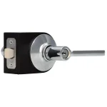 Schlage Latitude Keyed Entry Door Lever - Bright Chrome thumbnail 2