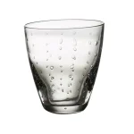 Abigails Rain Drop 8 oz. Clear Double Old-Fashioned Glass Set, Set of 4 thumbnail 1
