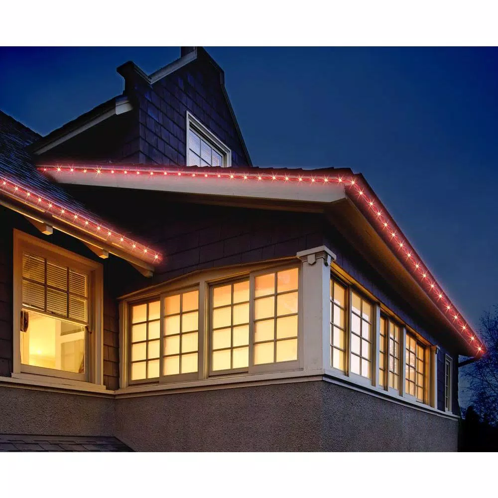 Starlite Creations 18 ft. Red LED Mini Rope Lights, 72 Micro LEDs, Indoor/Outdoor Weather Resistant
