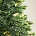 Home Decorators Collection 9 ft Chelsey Balsam Fir Pre-Lit Artificial Christmas Tree with 1100 SureBright Warm White LED Lights thumbnail 5