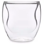 Ozeri Curva Artisan Series 8 oz. Double Wall Borosilicate Glass Tumblers, Set of 4 thumbnail 9