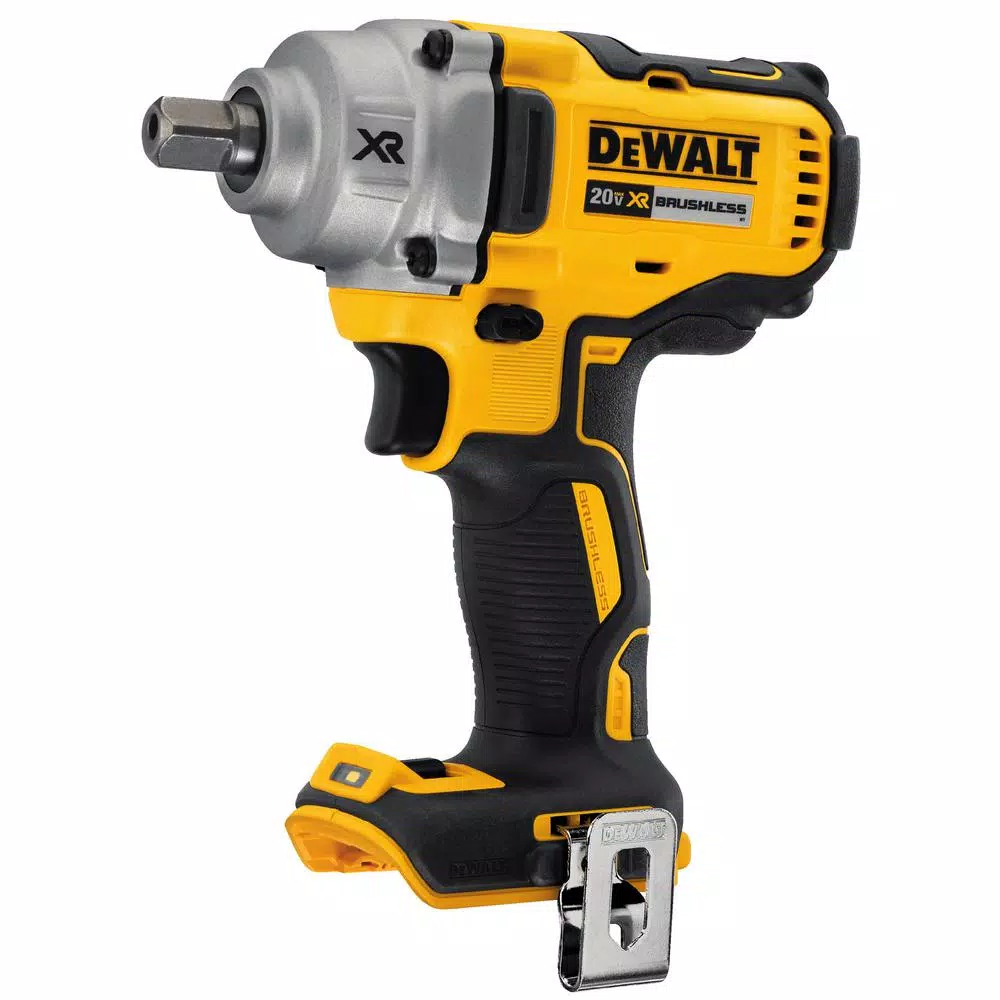 DEWALT 20V MAX XR 1/2 in. Mid-Range Brushless Cordless Impact Wrench Kit with (2) 5.0 Ah Batteries & Charger