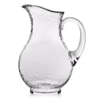Libbey Yucatan 86.9 oz. Glass Pitcher, Clear Ripple Pattern Serving Pitcher thumbnail 4