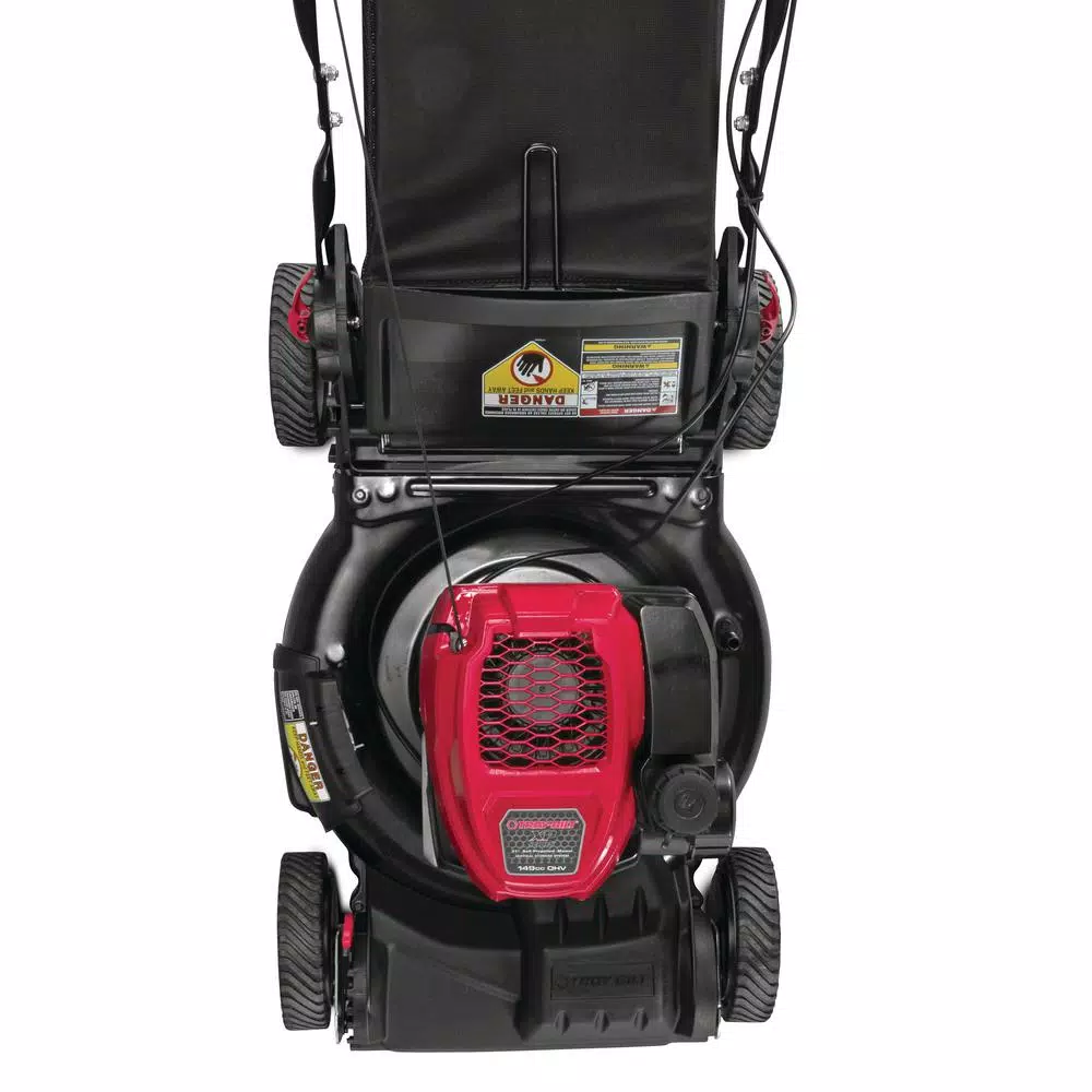 Troy-Bilt 21 in. 149 cc Gas Self-Propelled Lawn Mower with SpaceSavr Vertical Storage