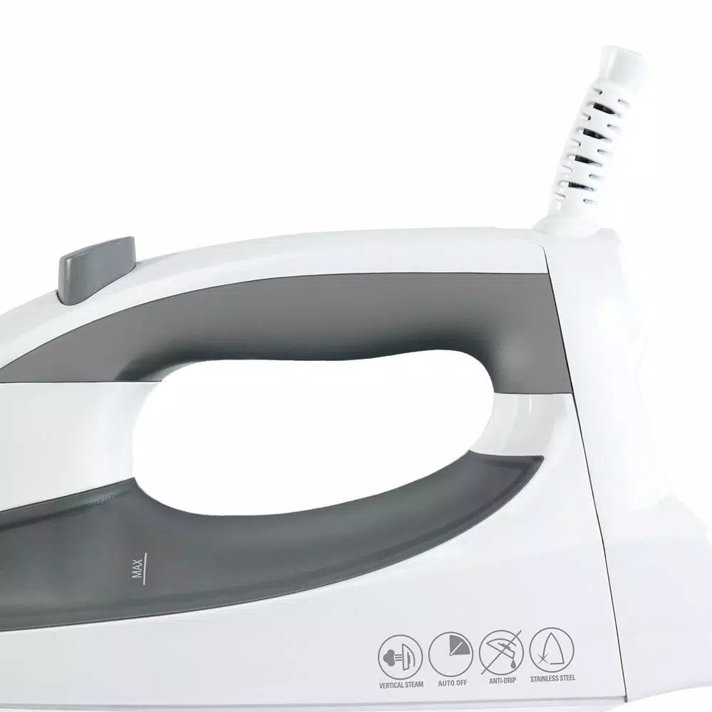 BLACK+DECKER ASO Smart Steam Iron with Stainless Steel Soleplate and 3-Way Auto Shutoff