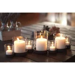 Danya B Bubbles Iron and Glass Hurricane Candle Holder for 7 Candles thumbnail 2