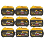 DEWALT FLEXVOLT 12.0 Ah Lithium-Ion Battery 20V/60V MAX (9-Pack) thumbnail 1