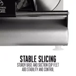 Weston Realtree Edge 200-Watt Meat Slicer with 7.5 in. Stainless Steel Blade and Camouflage Cover thumbnail 4