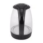 Kalorik 7-Cup Black Stainless Steel Cordless Electric Kettle with Auto Shut-Off thumbnail 2