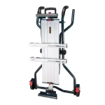 POWERTEC Dual Position Portable Miter Saw Stand with Wheels and Aluminum Bed thumbnail 2