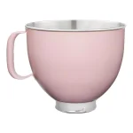 KitchenAid 5 Qt. Stainless Steel Mixing Bowl, Dried Rose Finish, for Tilt-Head Stand Mixers thumbnail 1