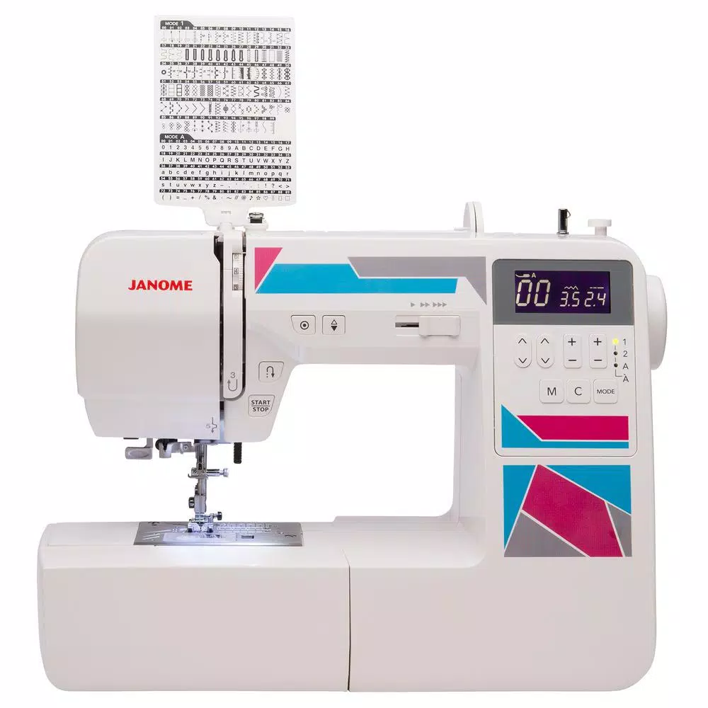 Janome MOD-200 Computerized Sewing Machine with 200 Stitches and Memory