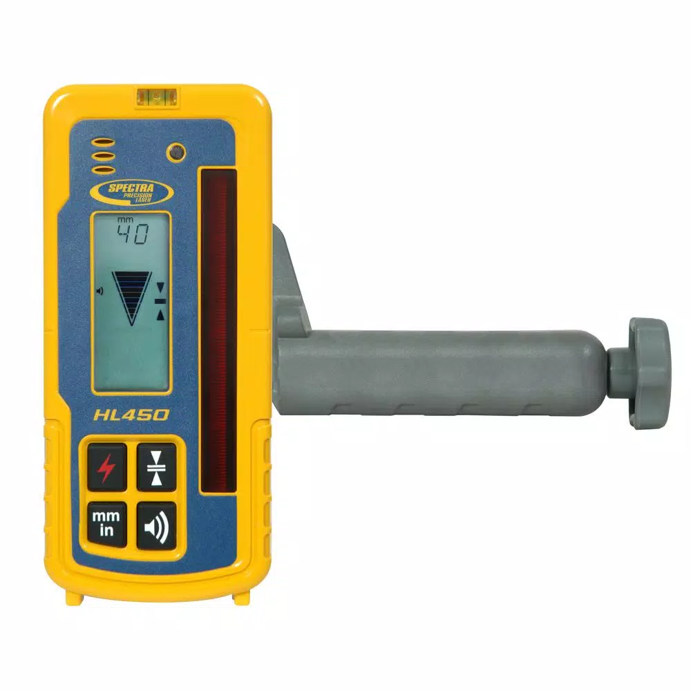 Spectra Precision LL300N Self-Leveling Rotary Laser Level with HL450 Laserometer Receiver