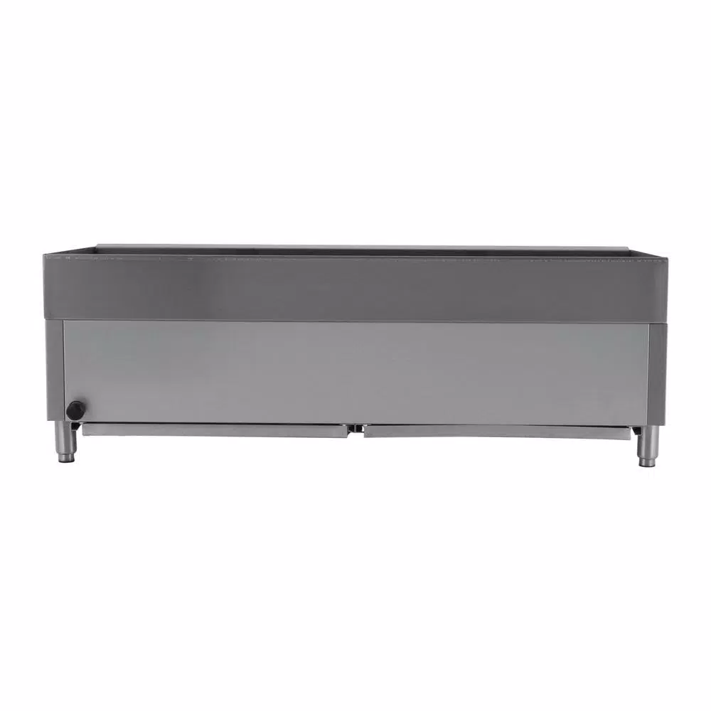 Magic Chef 48 in. Commercial Countertop Radiant Char Broiler, Stainless Steel