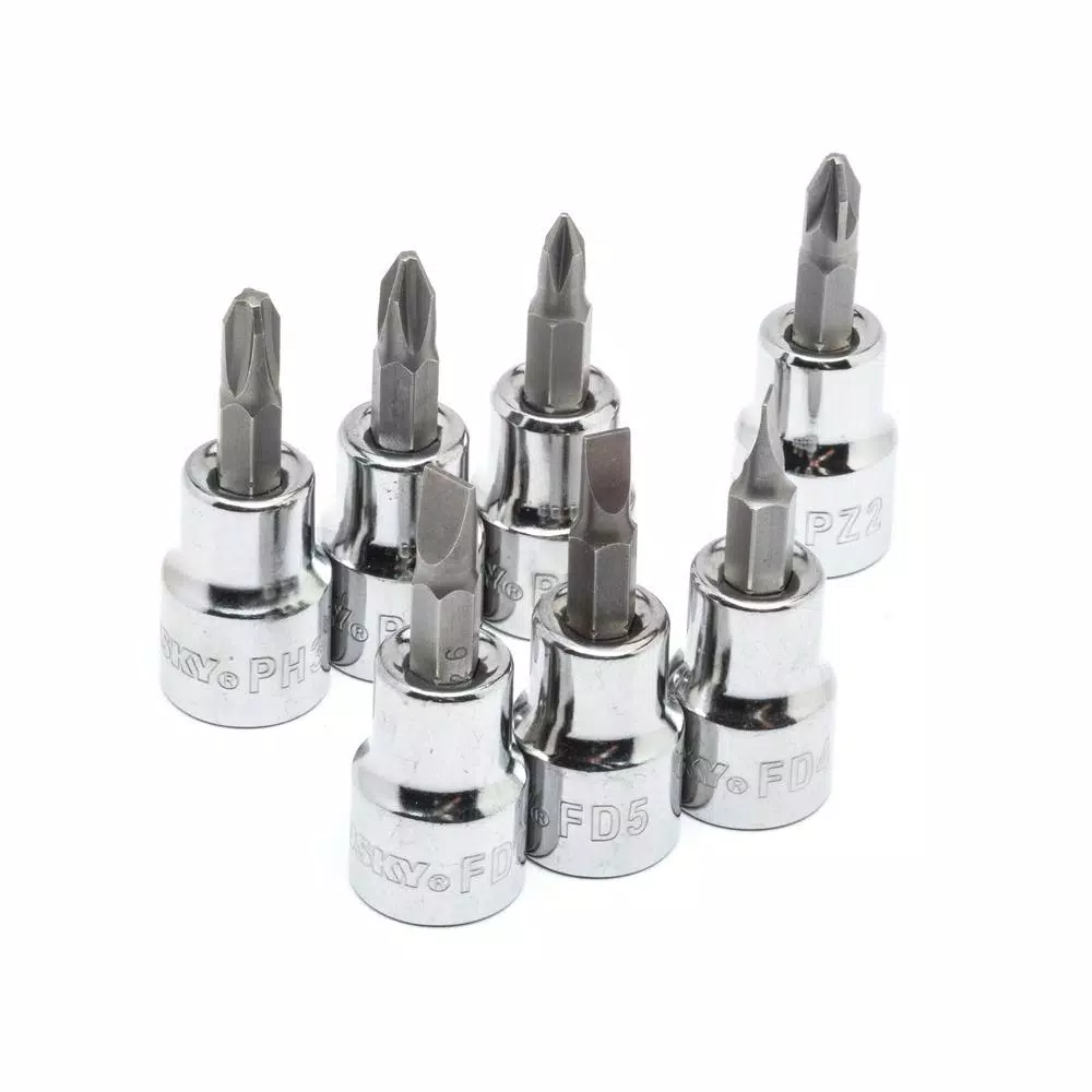 Husky 37-Piece 3/8 in. Drive Master Bit Socket Set