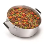 Calphalon Select by Calphalon 5 Qt. Round Stainless Steel Dutch Oven with Tempered Glass Lid thumbnail 3