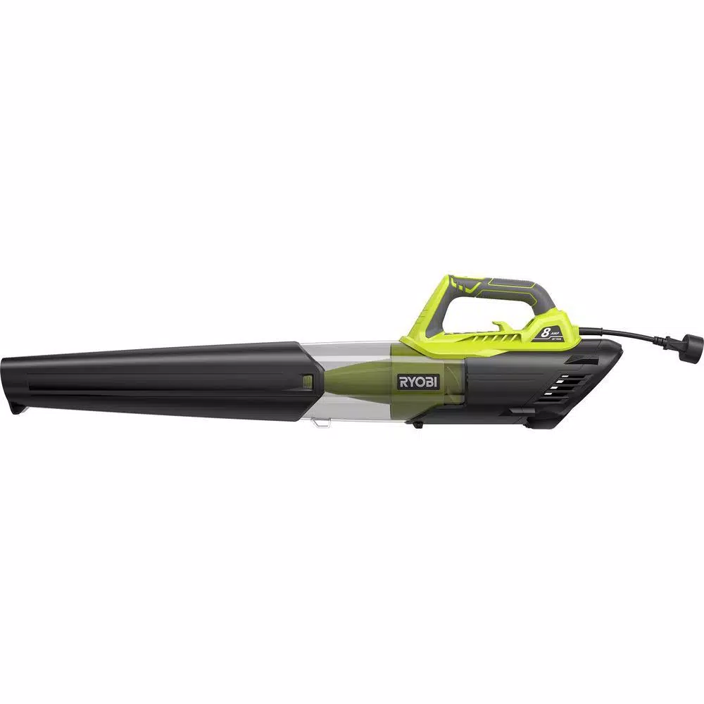 RYOBI 13 in. 11 Amp Corded Electric Walk Behind Push Mower and 8 Amp Electric Jet Fan Blower Combo