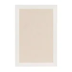 DesignOvation Beatrice Framed Linen Fabric Pinboard Memo Board, 18 x 27 in, White thumbnail 1