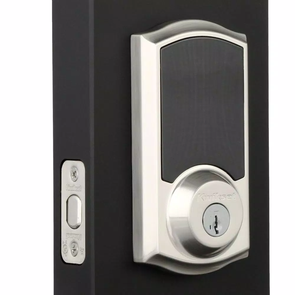 Kwikset SmartCode 916 Z-Wave Smart Deadbolt with SmartKey Security, Satin Nickel